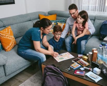 Creating a family evacuation plan
