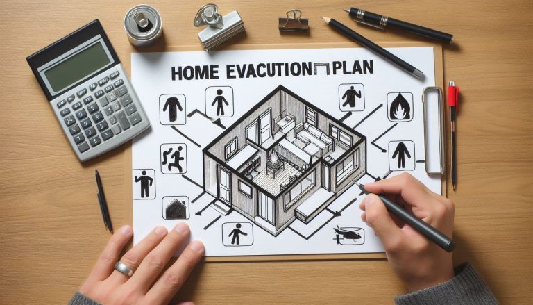 creating a home evacuation plan